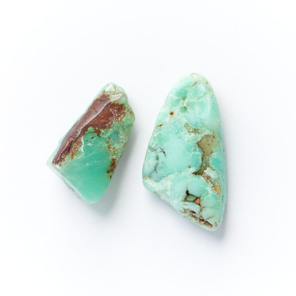 Feminine Chrysoprase Ring Sz 7.75 - Love & Prosperity! Heart Chakra! Abundance! - Picture 7 of 7